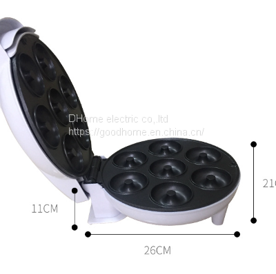 Three-in-one Automatic Double-sided Heating and Coating Free Multifunctional Household Doughnut Machine（Wechat:13510231336） photo-2