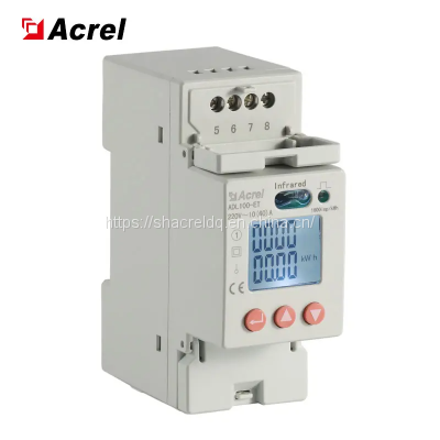 DIN Rail Acrel ADL100-ET Single Phase Digital Power Meter Voltage AC 220V Multi Rate Diverse Electricity Parameters Measurement photo-2
