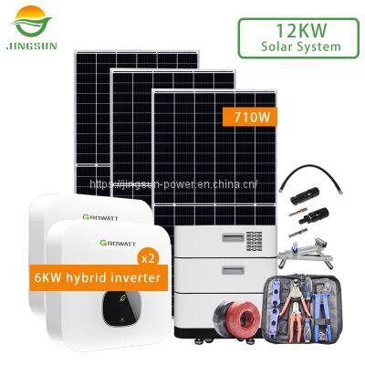 12KW Solar System 710W Solar Panels