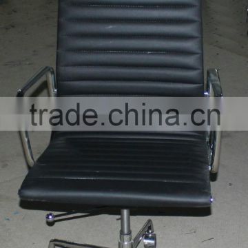 Replica high quality European Famous Design Aluminum excutive swivel high back office chair