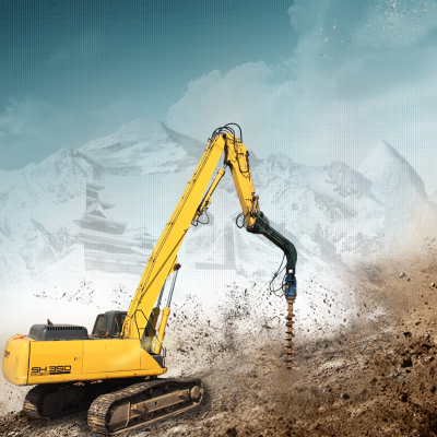 Easy-to-install Excavator Auger Drilling Machine for Building Houses photo-6