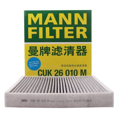 Original Genuine MANN Cabin Filter Car Engine Filter CUK26010M 463 830 00 18 For Audi Mercedes-Benz Seat VW