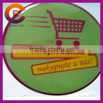 Printed cheap made clear dome resin custom epoxy sticker
