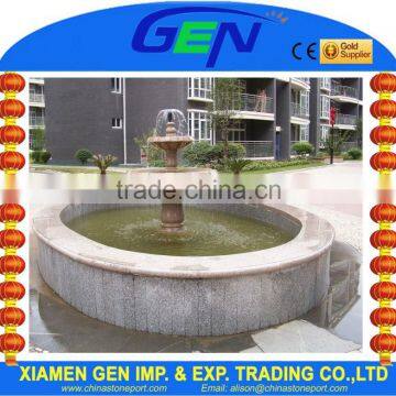 Outdoor Garden Natural Stone Water Fountain