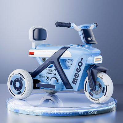 High Quality Children Ride in Cars Electric Motorcycle Children Drive Children's Electric Tricycle photo-3