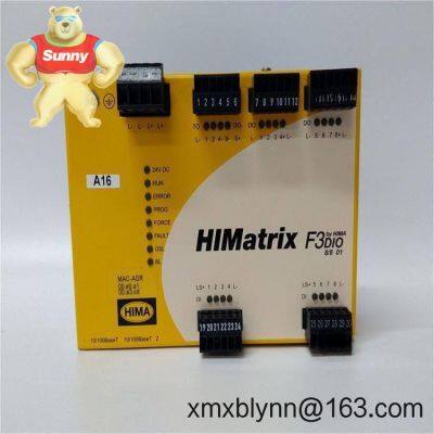 HIMA F3 DIO 8/8 01 (F3DIO8801) – Module compact 8DI/8DO 24 VDC pour les systèmes de sécurité HIQuad/HIQuad X