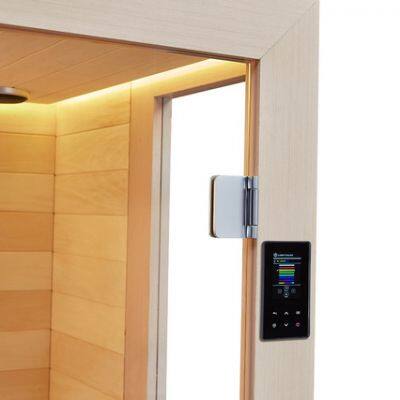 Canadian Hemlock Redwood Traditional Steam Sauna for 3 People Best Cheap Sauna Room photo-4