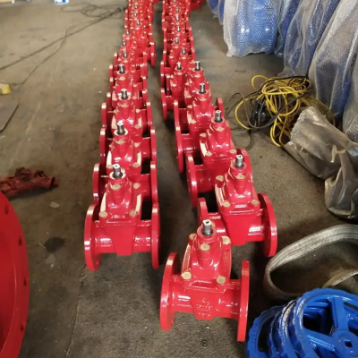 ANSI 6in Fire Signal Gate Valve Flange Cast/Ductile Iron GG25 GGG50 AWWA C509 Grooved Soft Seal Gate Valve photo-5