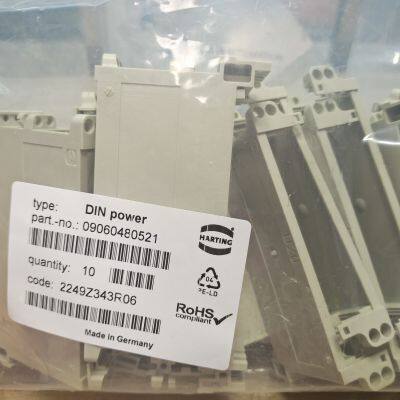 HARTING Connector 39500010017 13A 250V AC 50Hz Socket Spring Wiring