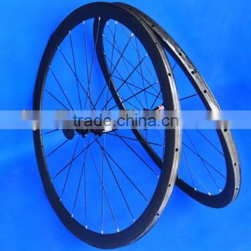 Full Carbon 700C Road Bike Bicycle Tubular Wheelset 38mm FLX-WS-TW03