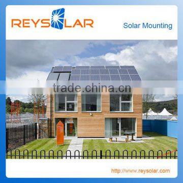 PV Mounting Brackets/ 500kw Tile Slanted Roof Solar Power System Solar Module Racking Brackets Roof Brackets