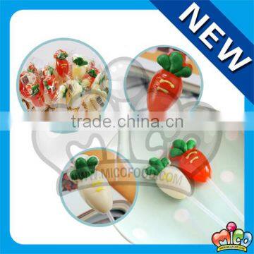 cute radish gummy lollipop