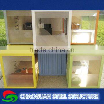 Easy installation nice and beautiful prefabricated container house for sale