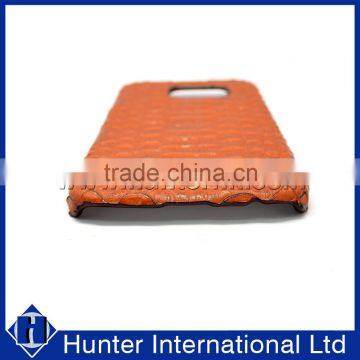 Particular Fish Scale Grain For SamsungS6 Leather Coated PC Case photo-2