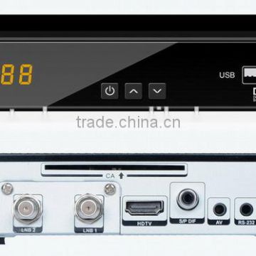 2014 high quality dvb s2 s966 iks/sks satellite receiver for south america