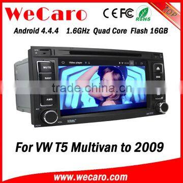 Wecaro 7" WC-VU7006 Android 4.4.4 car dvd player 2 din for vw multivan radio player radio gps 1080p