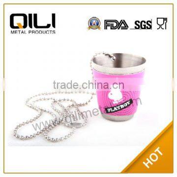 Stainless Steel Bar Jigger With Lovely Pattern/playbog Jigger photo-1