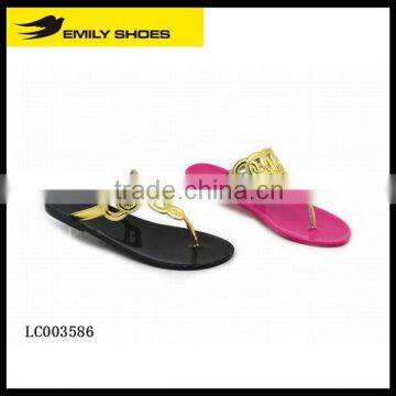 Latest design fashion women's jelly shoe