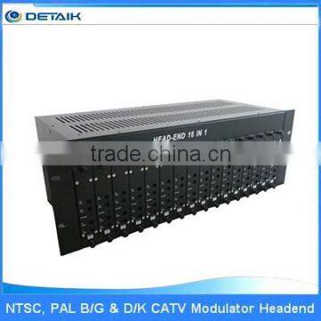 JM-50168 NTSC, PAL 16 Channels Adjacent Frequency Modulator / Catv Headend photo-2