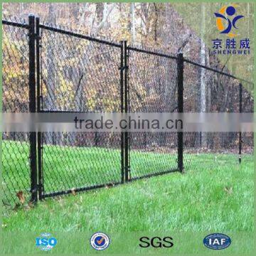 Heavy duty galvanized chain link fence