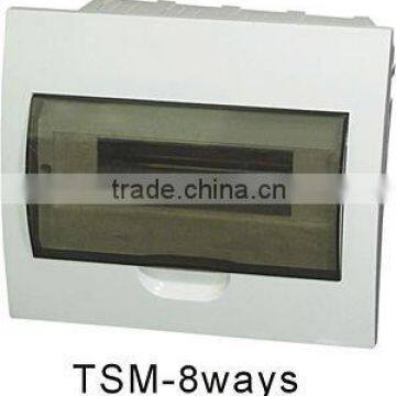 TSM-8ways Flush Type Distribution Box(Electrical Distribution Box,Plastic Enclosure)