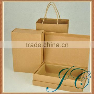 High quality recycled paper shoe box & kraft paper phone box for gift