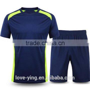 2016 OEM custom design sport jersey full soccer uniform factory price wholesale
