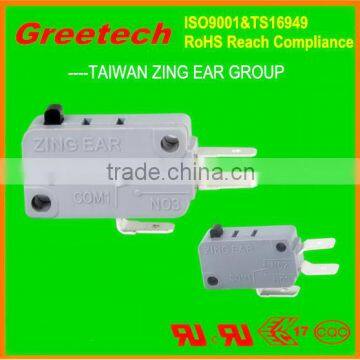 ZING EAR Quick Connect Terminals Coin Micro Switch (UL/CUL/ENEC/RoHS/Reach Approval) photo-2