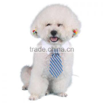 High Quality Striped Pet Tie Dog Cat Tie 5 Colors Pet Accesories photo-2