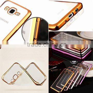 2016 New Electroplating TPU Case For Samsung galaxy J1 J3 J7 J1 mini (2016)