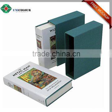 2016 a4 cardboard file folder/ l shape file folder with slipcase