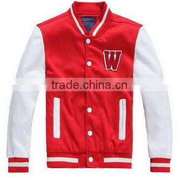 winter jacket custom polyester cotton varsity jacket ladies wholesale