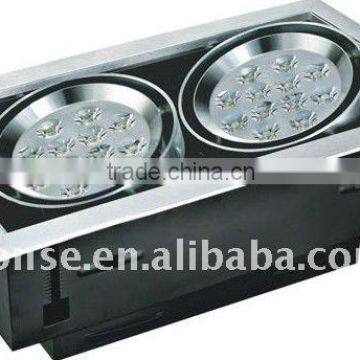 24W aluminum square shape LED grille light