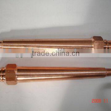 Threaded rod electrode