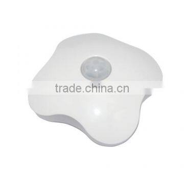 Four Leaf Clover LED Lamp PIR Auto Infrared Motion Sensor Night Light Intelligent Body Induction Detector Nightlight Baby Gift photo-2