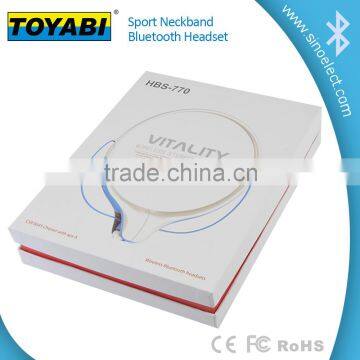 Wireless Bluetooth Headset - Bluetooth V4.0 With Memory Flex Neckband Design photo-6