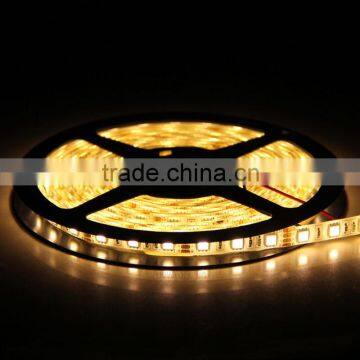 5m 500cm 5050 Warm White SMD 300LED Waterproof Flexible Strip Light Lamp DC 12V