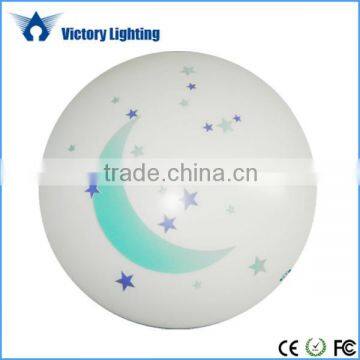 indoor light 18w round plastic led ceiling light