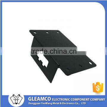 Custom Metal Sheet Fabrication Plated With Powder Coated Black Metal Box