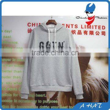 high quality fleece hoody, printing fashion hoody