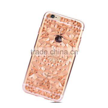 Joyroom Luxury Diamond Shiny Flowers Case for IPhone 6Plus Soft Crystal TPU Bling Back Cover for IPhone 6s Plus MT-5800 photo-5