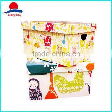 Custom High Quality Paper Storage Packaging Box