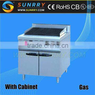 Gas Lava Rock Grill With Cabinet for Sale and Used (SY-GL700B) photo-2