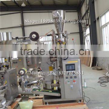 Fully Automatic Small Tea Bag Machine Price With Inner and Outer Bag Thread Tag photo-3