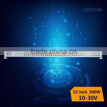 Automotive IP68 52 inch 300 watt led light bar wiring harness for offroad