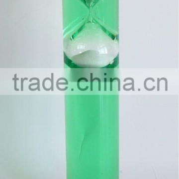 Green Liquid Water sand timer hourglass,water hourglass