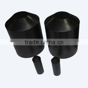 Heat shrink Cable end cap with coating