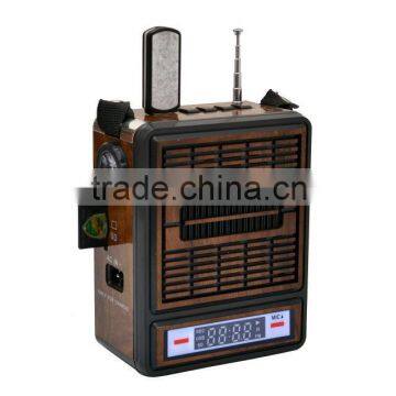 SPECIAL OFFER!!! High Quality Shoulder Strap Box Mini FM Speaker