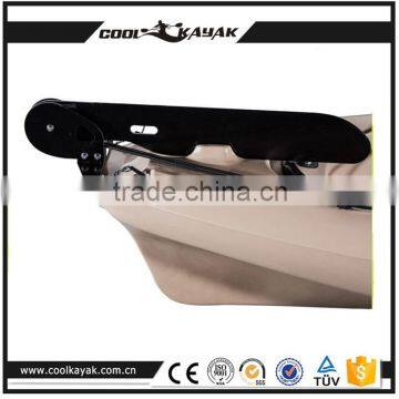 Non Inflatable Cheap Canoe Kayak Accessories Aluminum Rudder With Pedal Apply to Boat Made in China photo-3