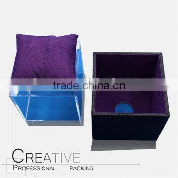 Fashion design acrylic single watch box